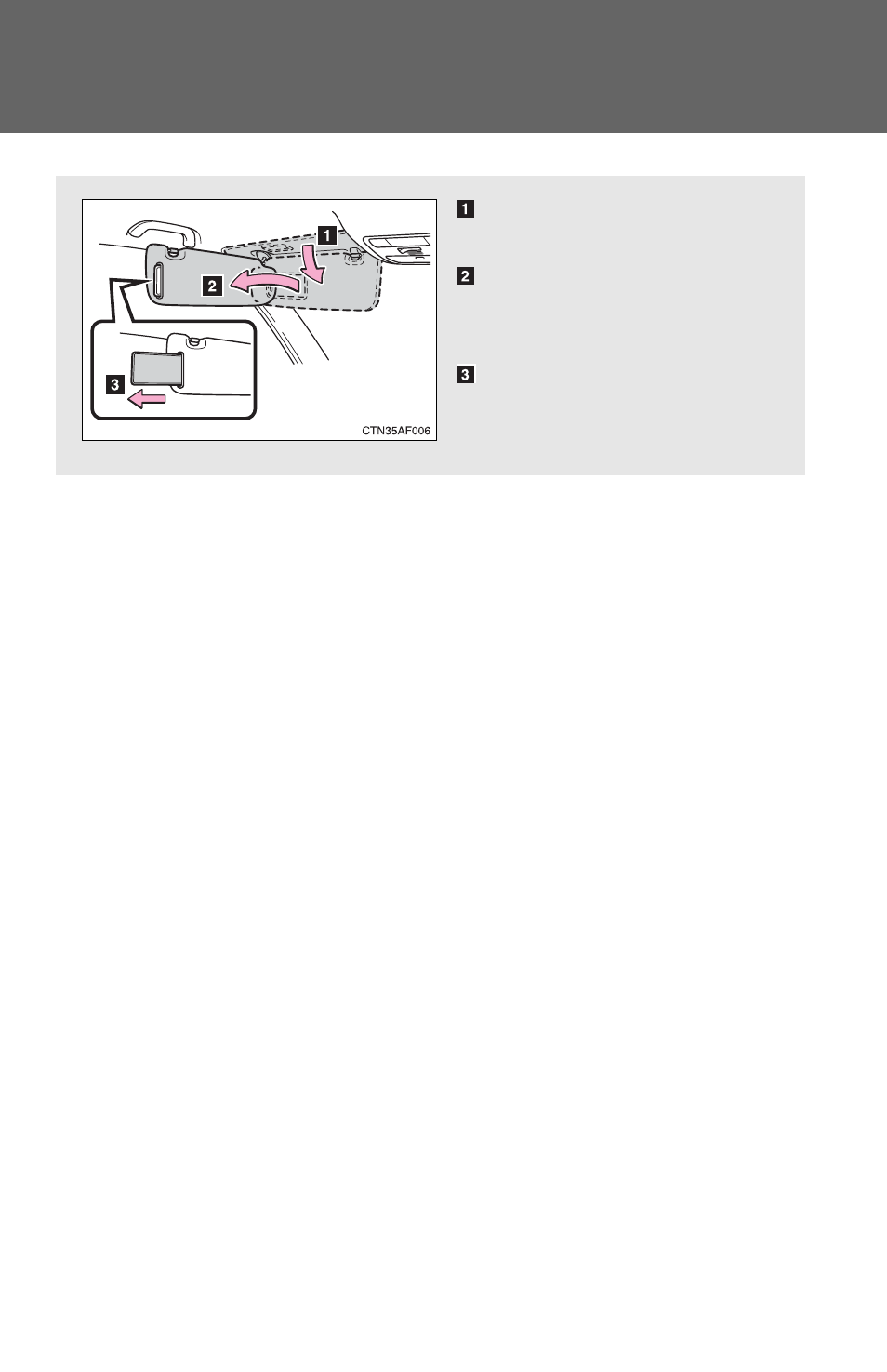 Sec_03_07, Sun visors | TOYOTA 2010 Highlander User Manual | Page 369 / 571