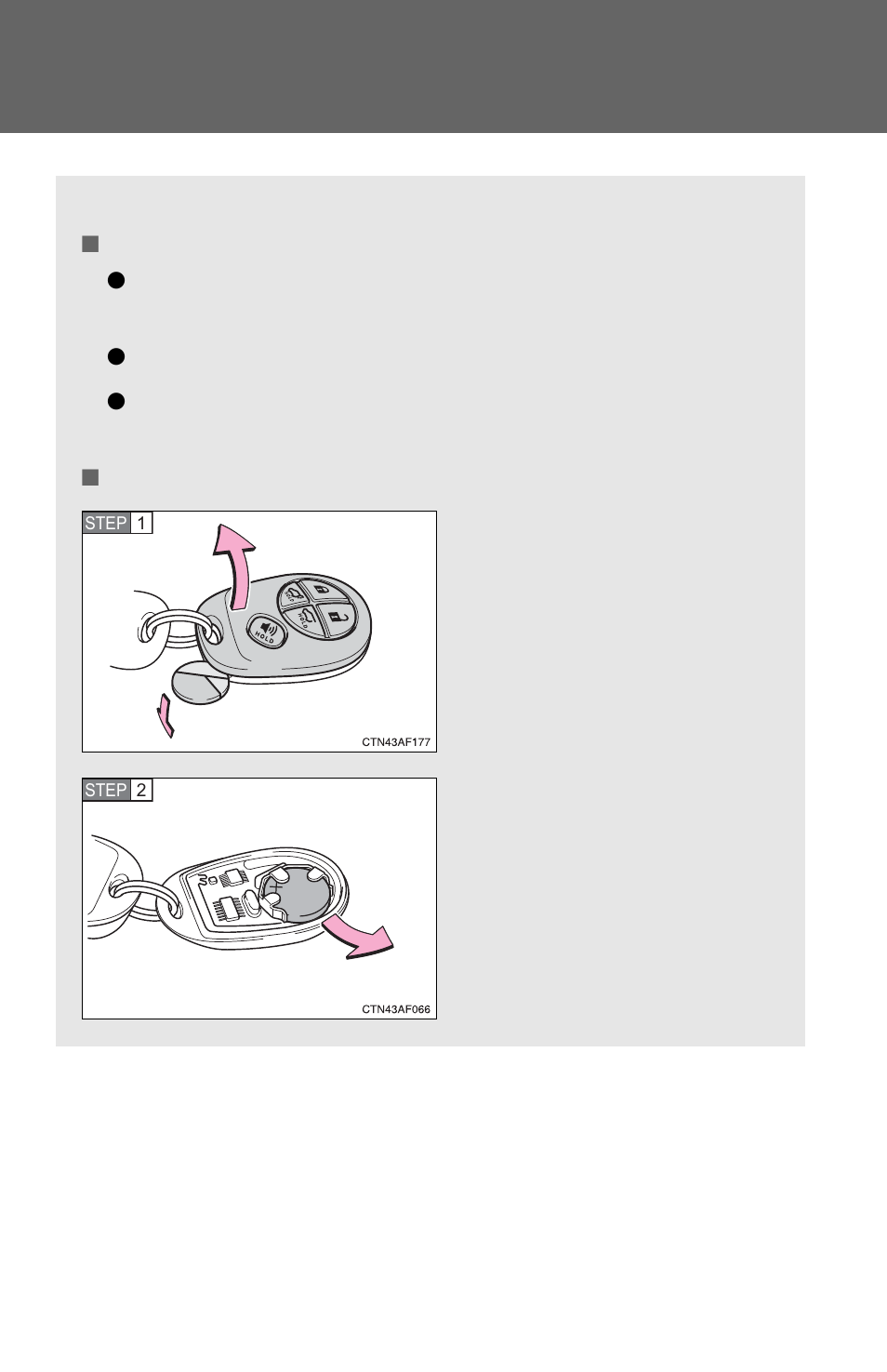 Wireless remote control/electronic key battery | TOYOTA 2010 Highlander User Manual | Page 452 / 571