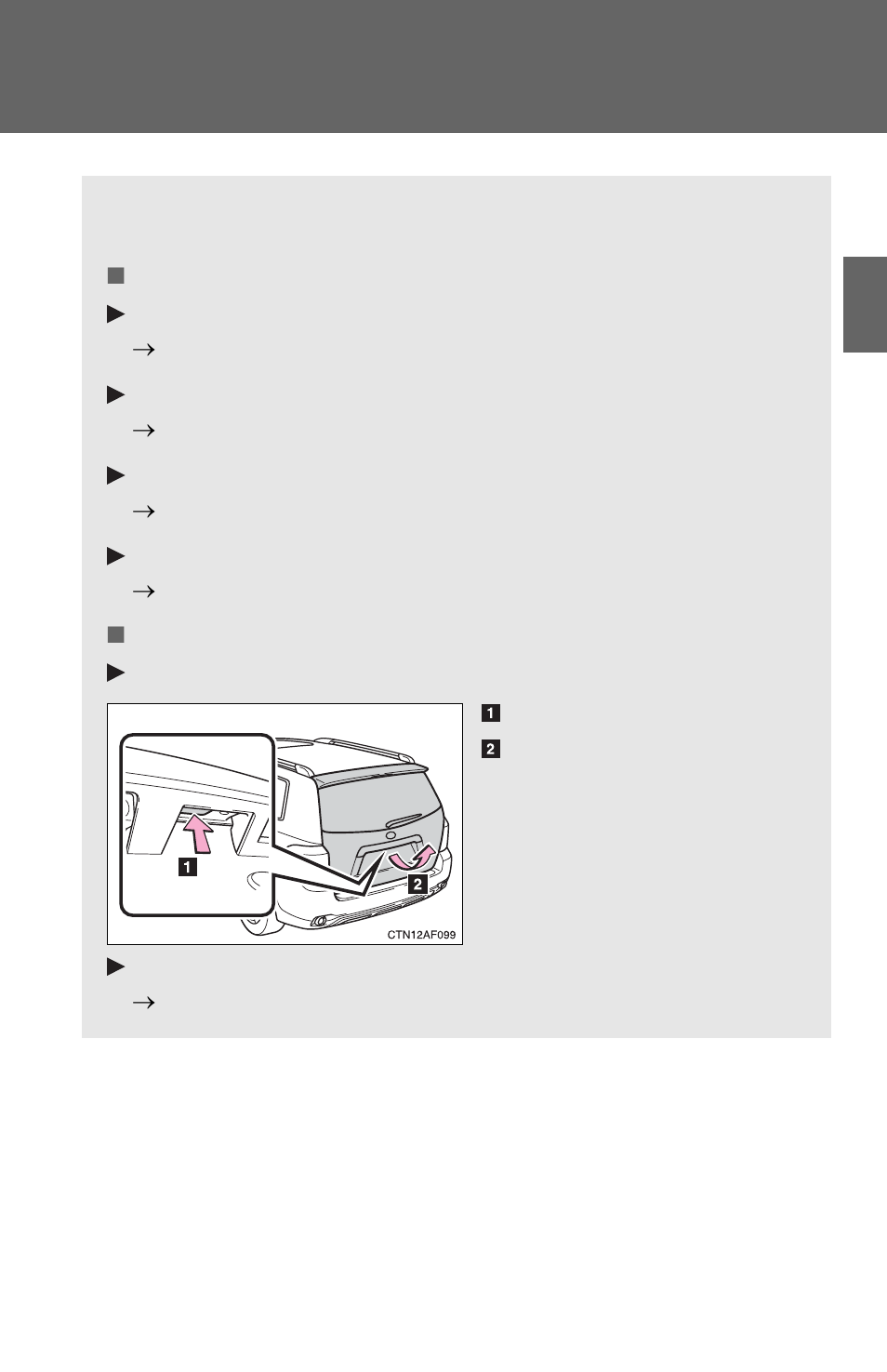 Back door | TOYOTA 2010 Highlander User Manual | Page 79 / 571