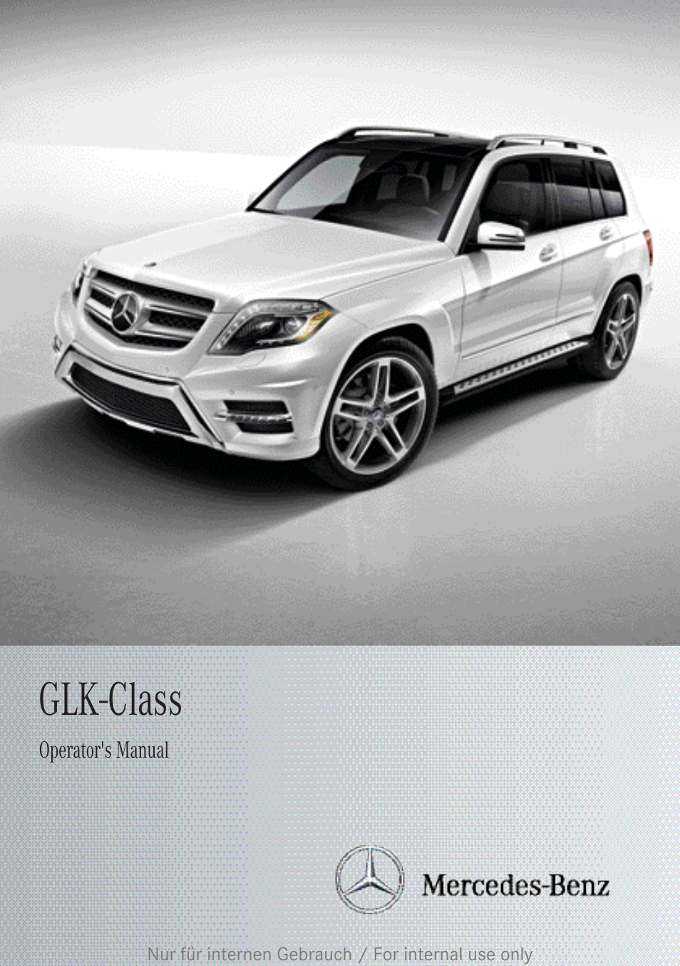 Mercedes-Benz 2014 GLK Class User Manual | 384 pages
