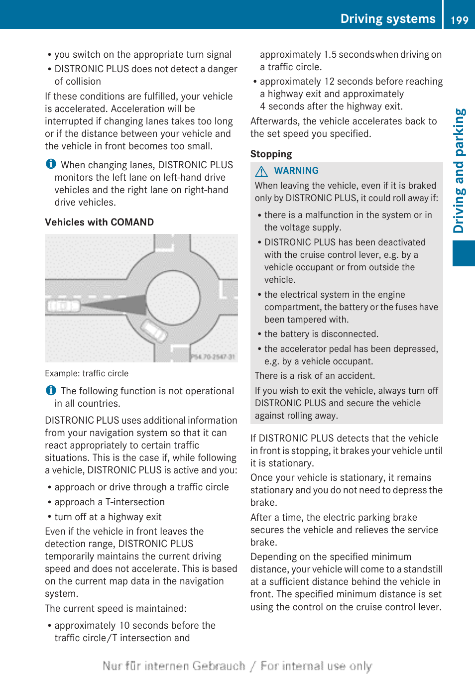 Driving and parking, Driving systems | Mercedes-Benz 2013 M Class User Manual | Page 201 / 460