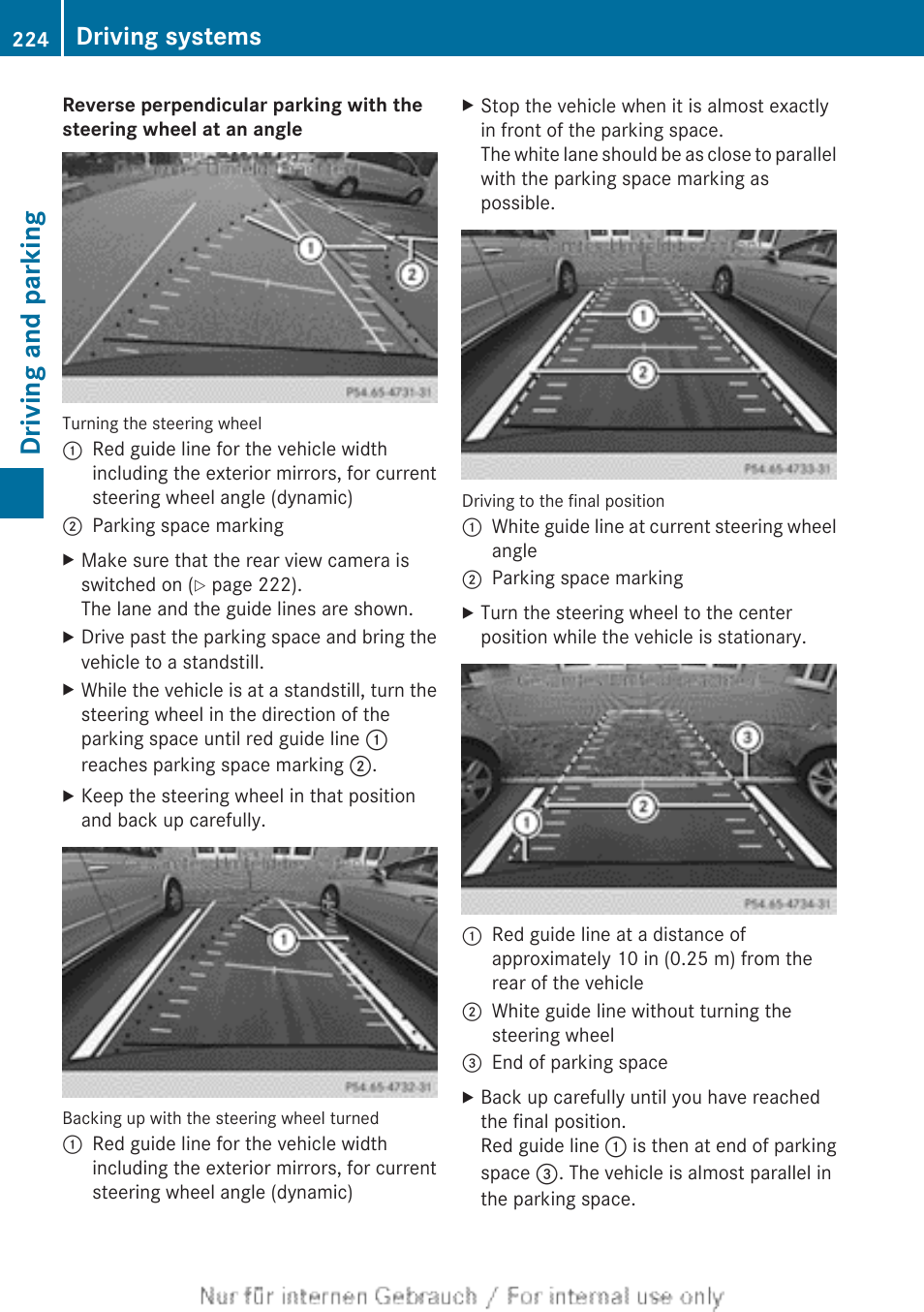 Driving and parking, Driving systems | Mercedes-Benz 2013 M Class User Manual | Page 226 / 460