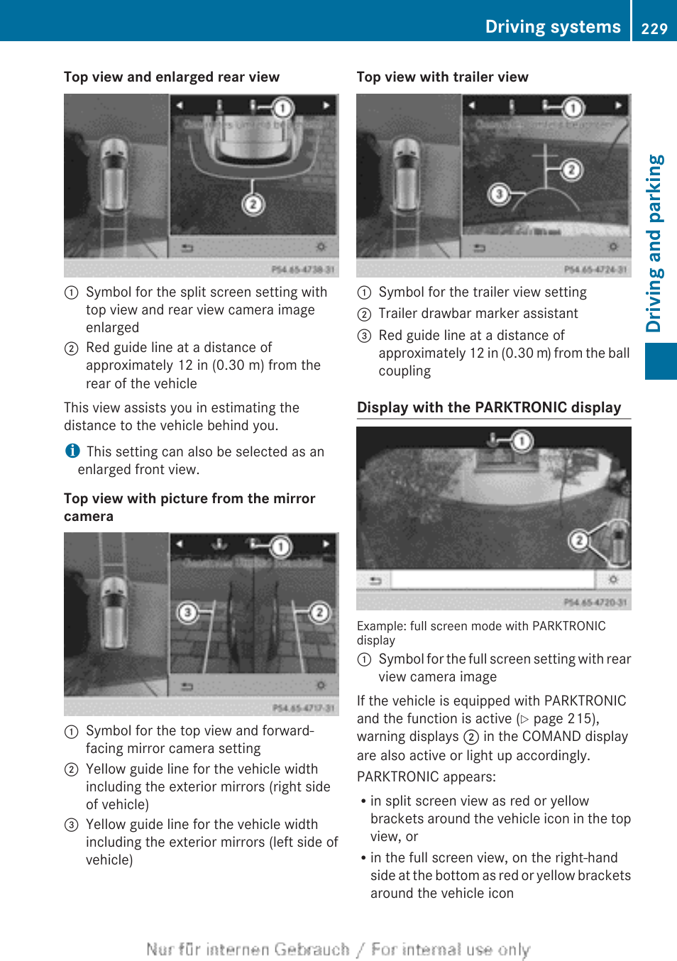 Driving and parking, Driving systems | Mercedes-Benz 2013 M Class User Manual | Page 231 / 460