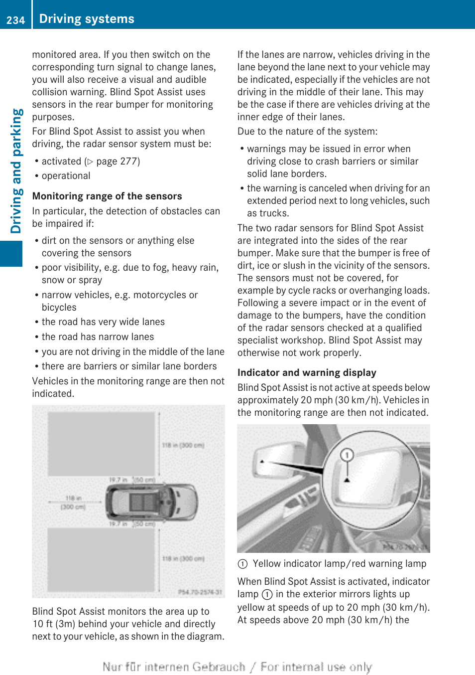 Driving and parking, Driving systems | Mercedes-Benz 2013 M Class User Manual | Page 236 / 460