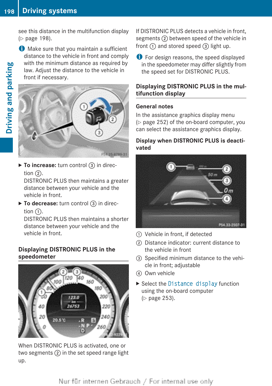 Driving and parking, Driving systems | Mercedes-Benz 2013 GLS Class User Manual | Page 200 / 424