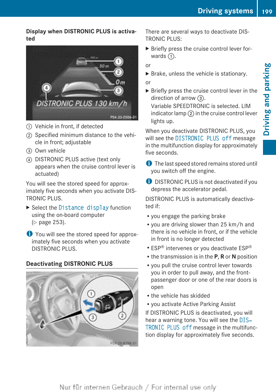 Plus, Driving and parking, Driving systems | Mercedes-Benz 2013 GLS Class User Manual | Page 201 / 424