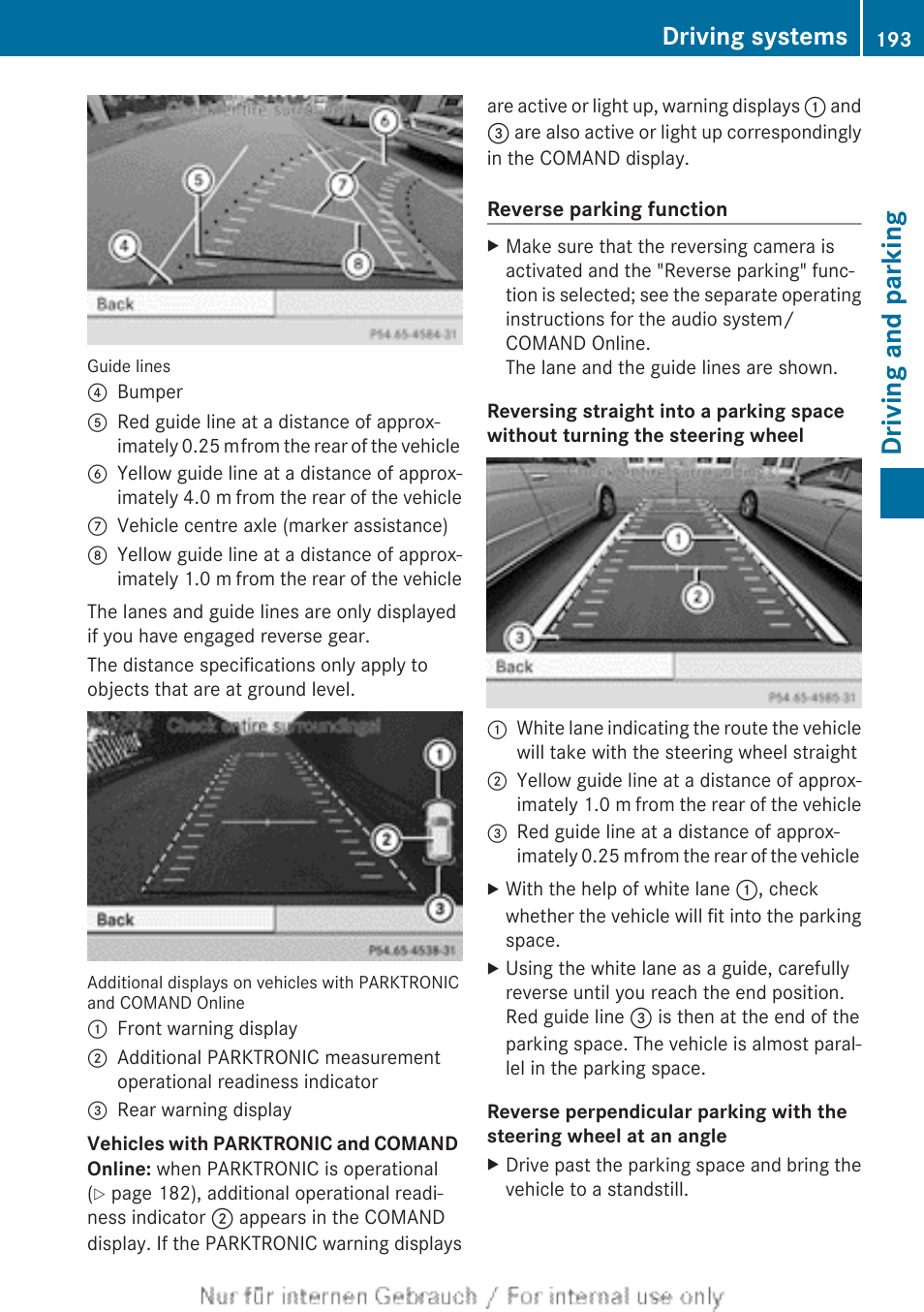 Driving and parking, Driving systems | Mercedes-Benz 2013 CLA Class User Manual | Page 195 / 352