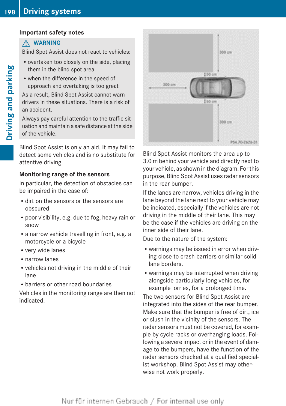 Driving and parking, Driving systems | Mercedes-Benz 2013 CLA Class User Manual | Page 200 / 352