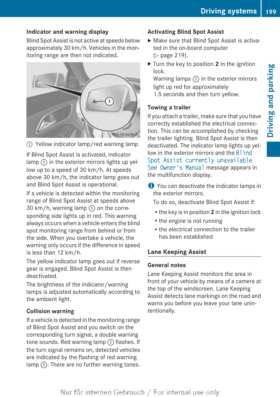 Assist, Driving and parking, Driving systems | Mercedes-Benz 2013 CLA Class User Manual | Page 201 / 352