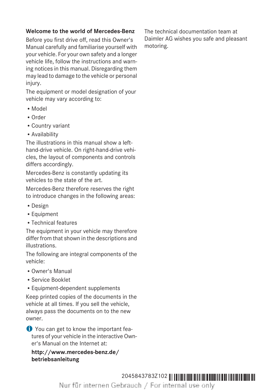Mercedes-Benz 2013 C Class Coupe User Manual | Page 3 / 388