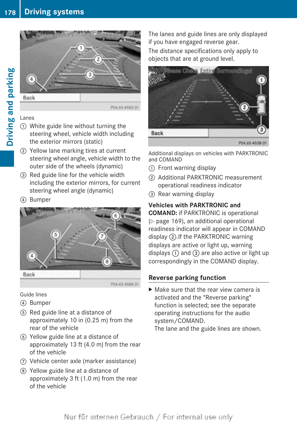 Driving and parking, Driving systems | Mercedes-Benz 2012 B Class User Manual | Page 180 / 340