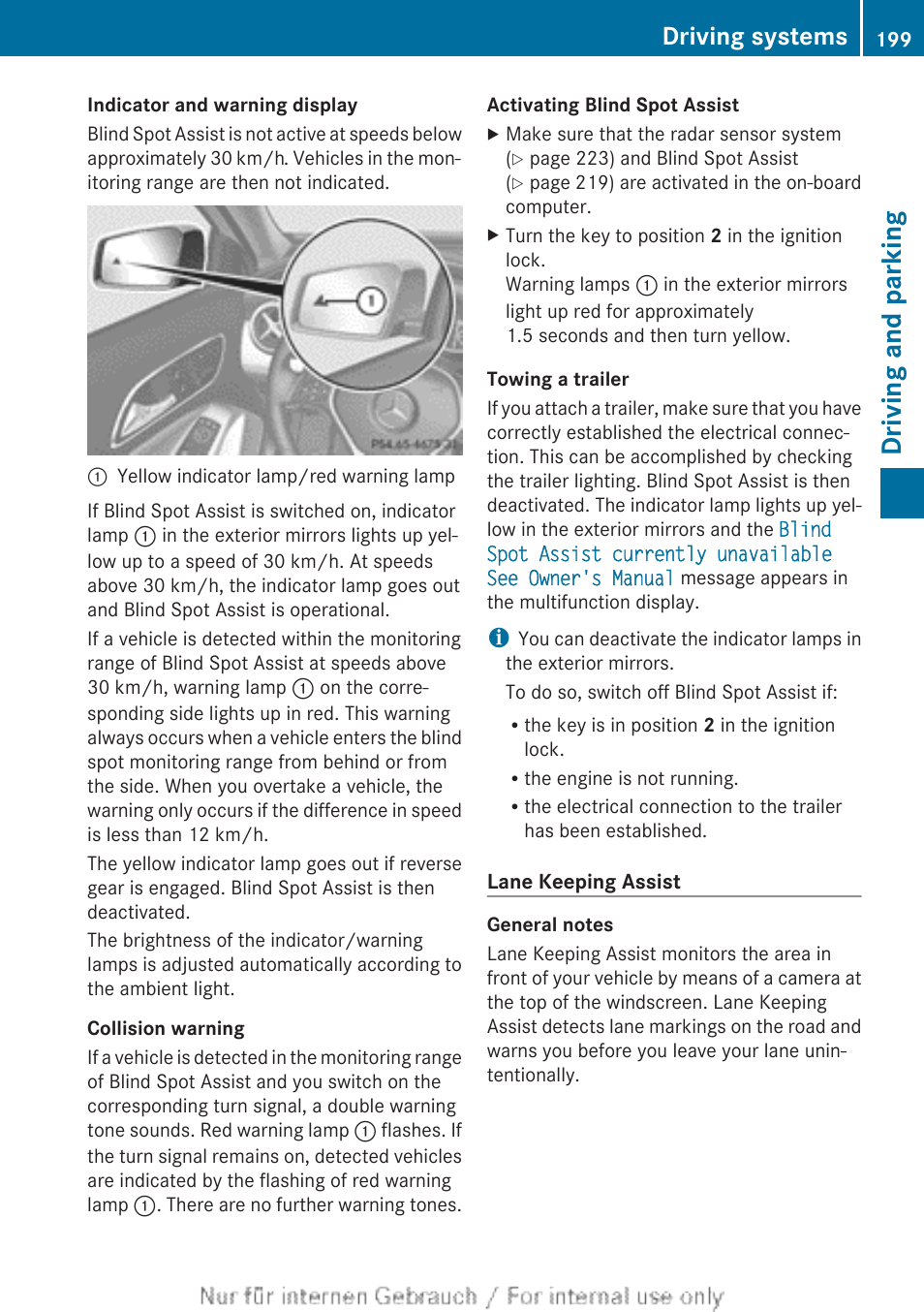Driving and parking, Driving systems | Mercedes-Benz 2012 A Class User Manual | Page 201 / 356