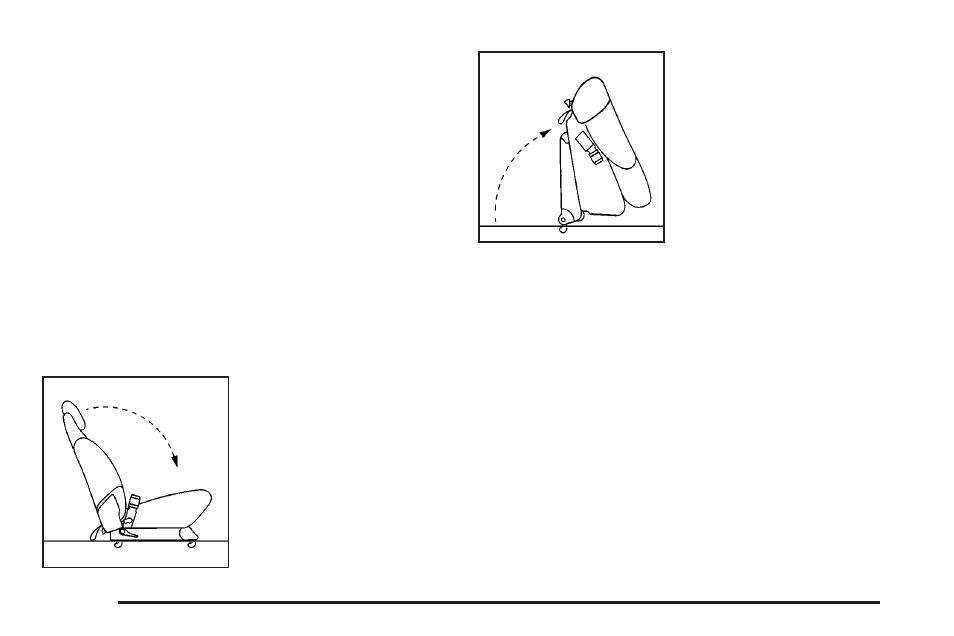 Rear seats, Rear seat operation, Flip and fold feature | Rear seats -8, Rear seat operation -8 flip and fold feature -8 | Oldsmobile 2004 Silhouette User Manual | Page 14 / 462