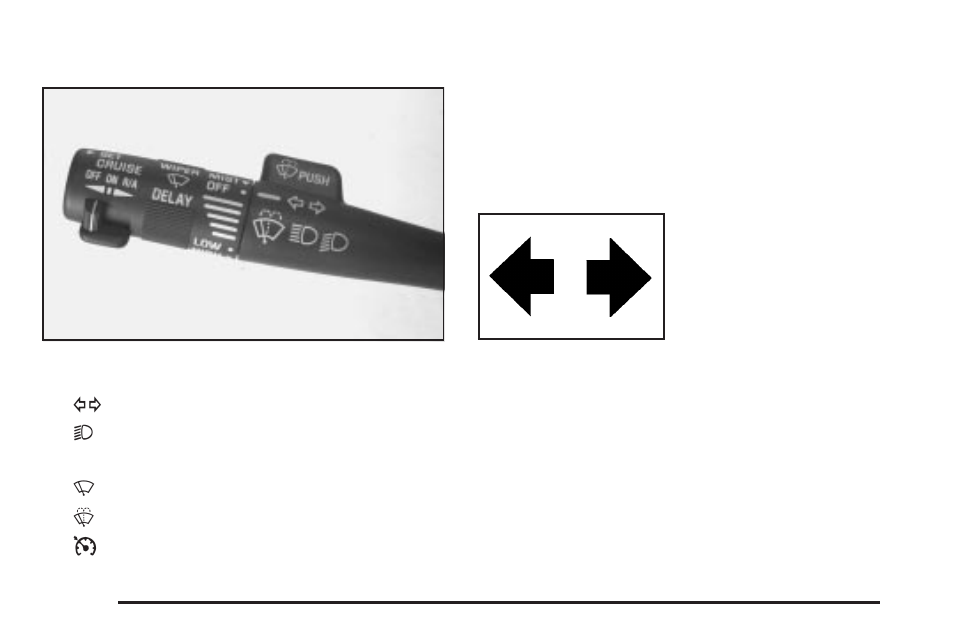 Turn signal/multifunction lever, Turn signal/multifunction lever -8, Turn | Signal/multifunction lever | Oldsmobile 2004 Silhouette User Manual | Page 164 / 462