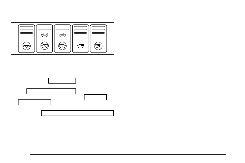 Overhead console switchbank, Ultrasonic rear parking assist (urpa), Overhead | Console switchbank | Oldsmobile 2004 Silhouette User Manual | Page 180 / 462