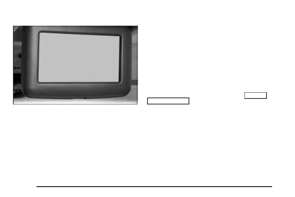 Video screen | Oldsmobile 2004 Silhouette User Manual | Page 244 / 462