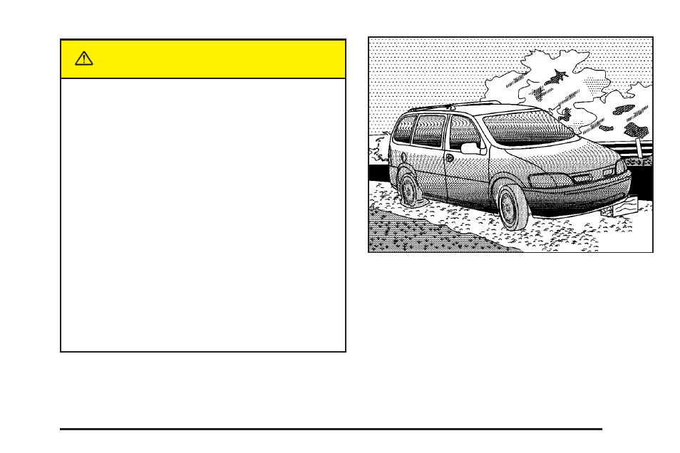 Caution | Oldsmobile 2004 Silhouette User Manual | Page 379 / 462