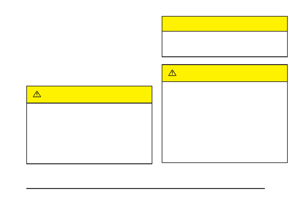 Caution | Oldsmobile 2004 Silhouette User Manual | Page 57 / 462