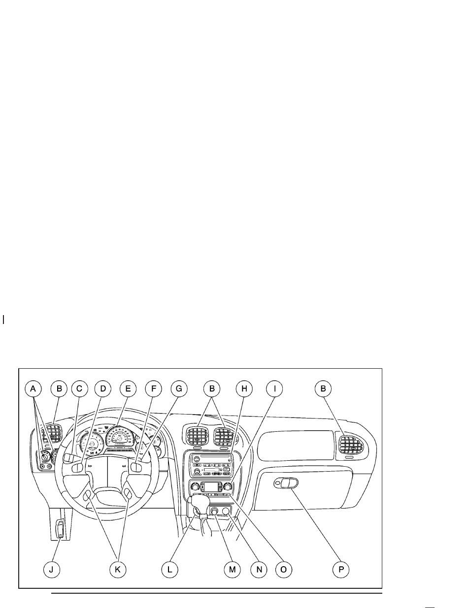 Instrument panel overview, Instrument panel overview -4 | Oldsmobile 2004 Bravada User Manual | Page 110 / 420
