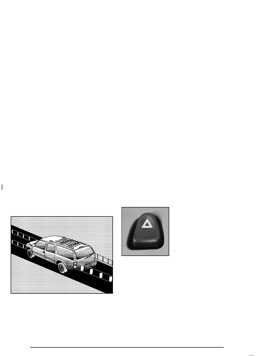 Hazard warning flashers, Hazard warning flashers -6 | Oldsmobile 2004 Bravada User Manual | Page 112 / 420