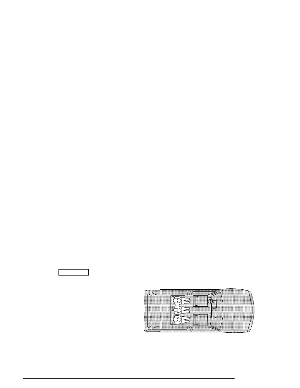 Right front passenger position, Rear seat passengers | Oldsmobile 2004 Bravada User Manual | Page 27 / 420