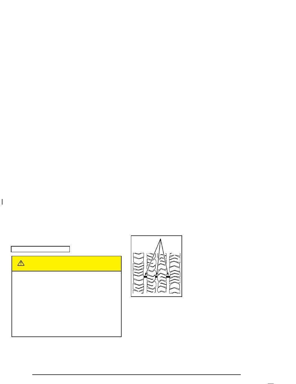 When it is time for new tires, When it is time for new tires -66, Caution | Oldsmobile 2004 Bravada User Manual | Page 330 / 420