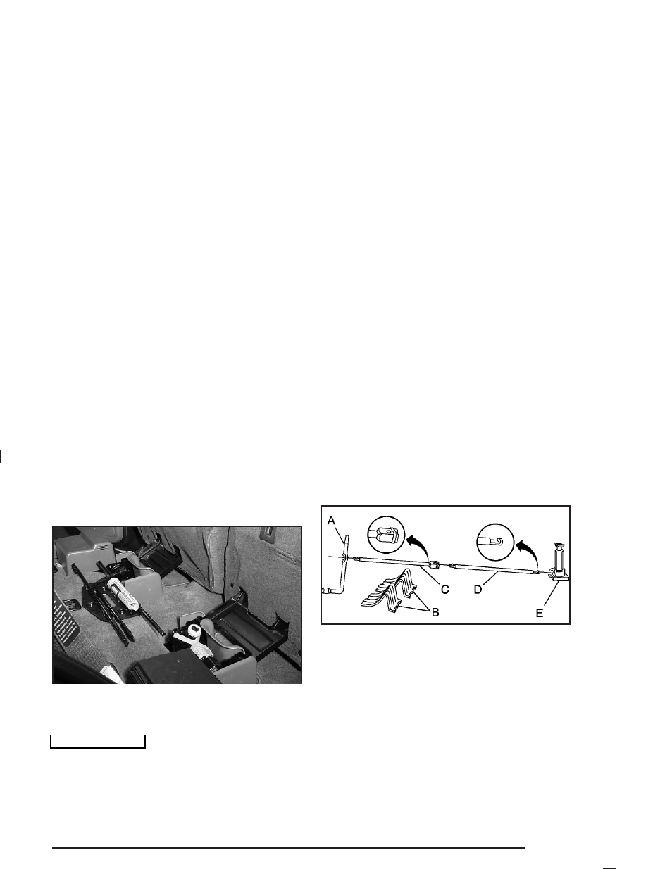 Removing the spare tire and tools | Oldsmobile 2004 Bravada User Manual | Page 339 / 420