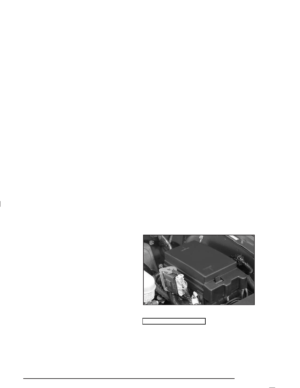 Fuses and circuit breakers, Fuses and circuit breakers -99, Engine compartment fuse block | Oldsmobile 2004 Bravada User Manual | Page 363 / 420