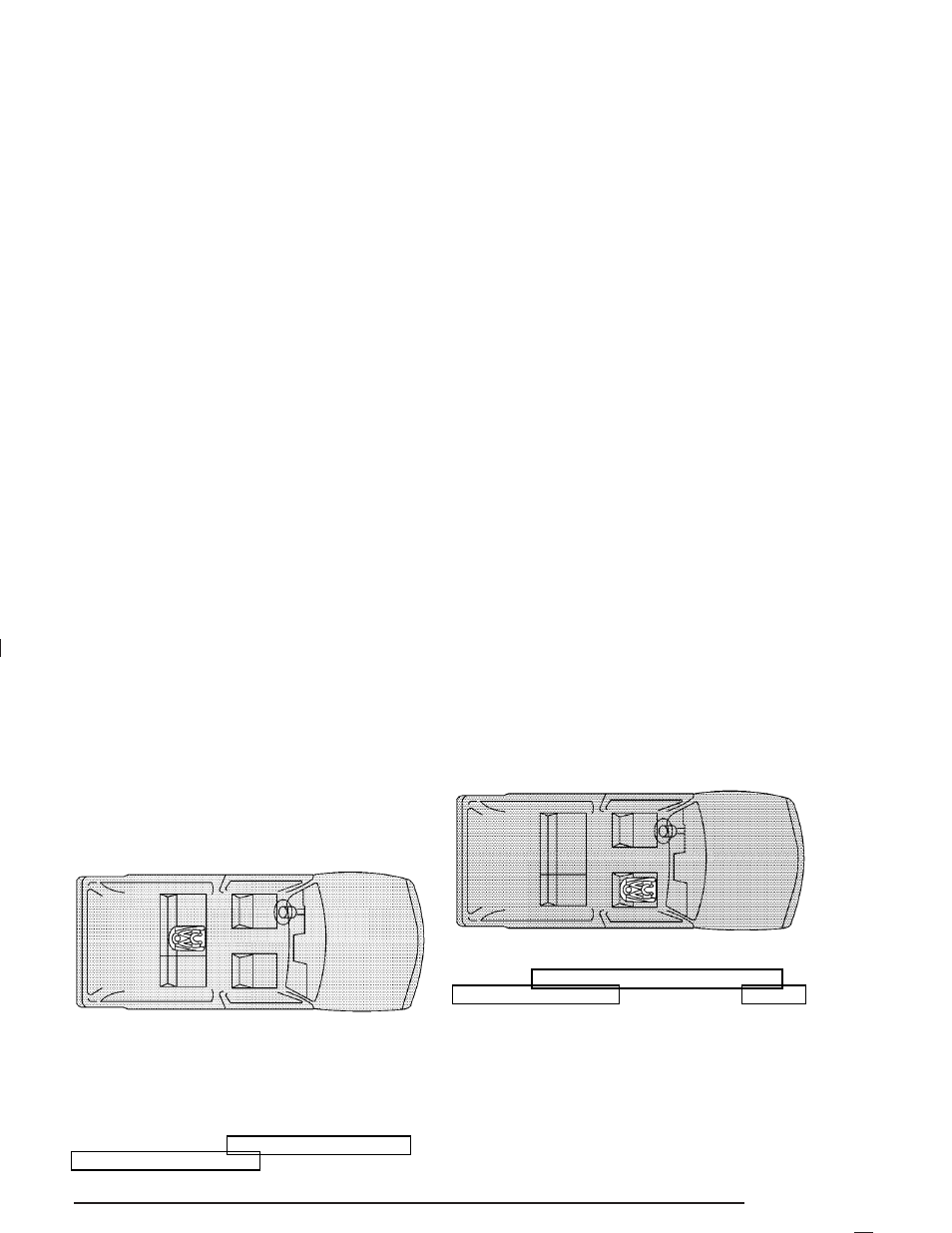 Securing a child restraint in the center seat, Position -43, Securing a child restraint in the right front | Seat position -43 | Oldsmobile 2004 Bravada User Manual | Page 49 / 420