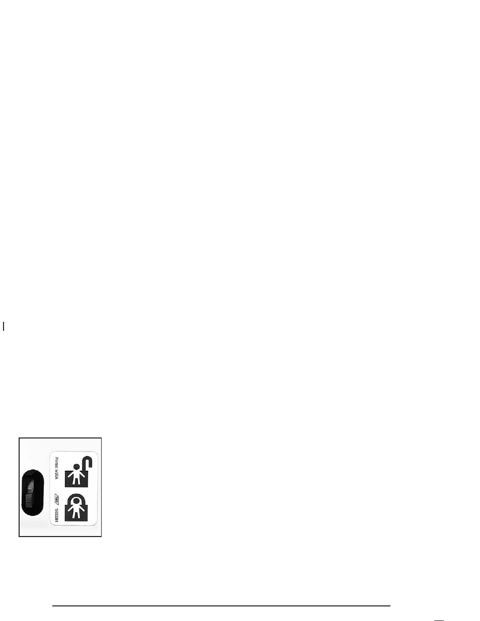 Rear door security locks, Lockout protection, Leaving your vehicle | Oldsmobile 2004 Bravada User Manual | Page 74 / 420