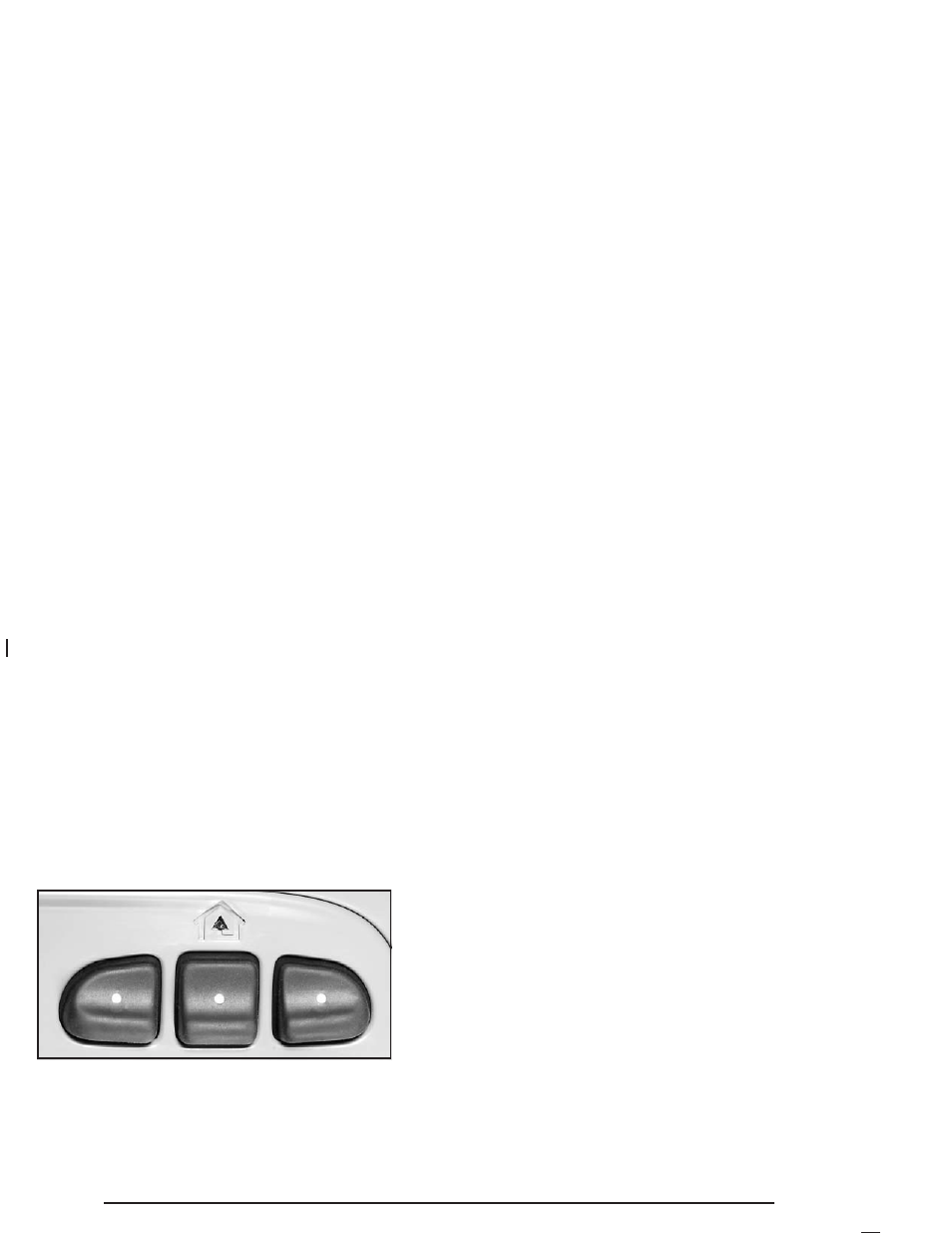 Homelink® transmitter, Programming the homelink® transmitter, Homelink | Transmitter, Transmitter -34, Programming the homelink, Onstar, Virtual advisor | Oldsmobile 2004 Bravada User Manual | Page 96 / 420