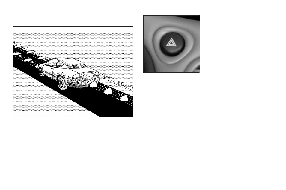 Hazard warning flashers, Hazard warning flashers -4, Hazard | Warning flashers | Oldsmobile 2004 Alero User Manual | Page 108 / 360