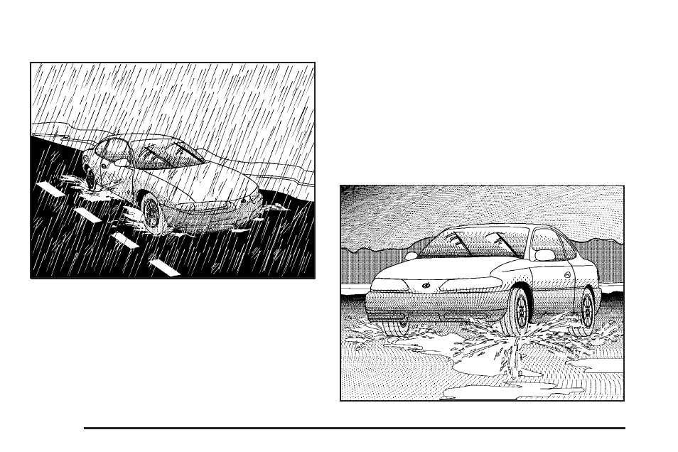 Driving in rain and on wet roads, Driving in rain and on wet roads -18 | Oldsmobile 2004 Alero User Manual | Page 192 / 360