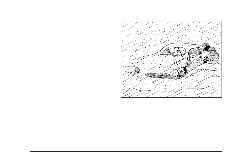 If you are caught in a blizzard | Oldsmobile 2004 Alero User Manual | Page 202 / 360