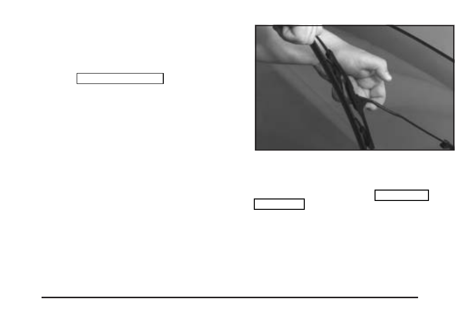Windshield wiper blade replacement, Windshield wiper blade replacement -53 | Oldsmobile 2004 Alero User Manual | Page 273 / 360