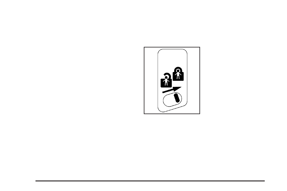 Rear door security locks, Rear door security locks -10 | Oldsmobile 2004 Alero User Manual | Page 78 / 360