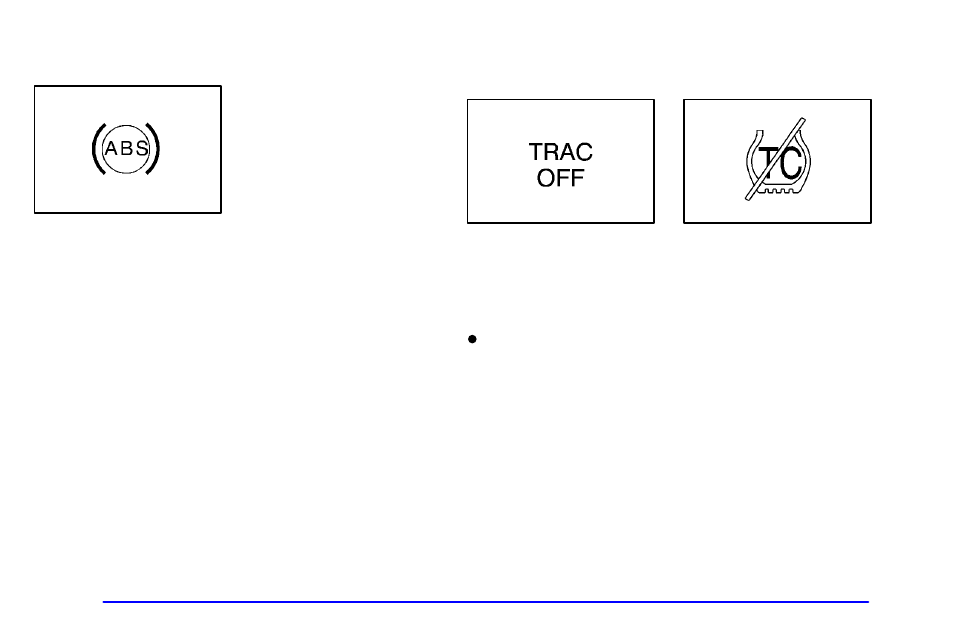 Anti-lock brake system warning light, Traction control system warning light (option) | Oldsmobile 2002 Silhouette User Manual | Page 184 / 455