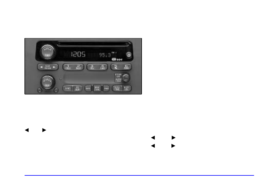 Playing the radio, Finding a station | Oldsmobile 2002 Silhouette User Manual | Page 216 / 455