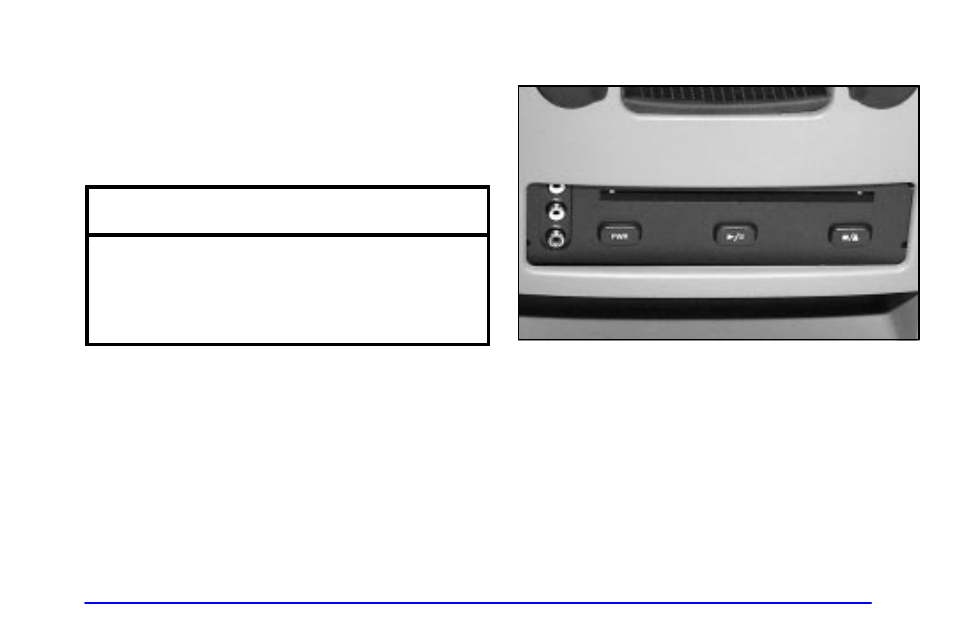 Dvd player, Notice | Oldsmobile 2002 Silhouette User Manual | Page 248 / 455