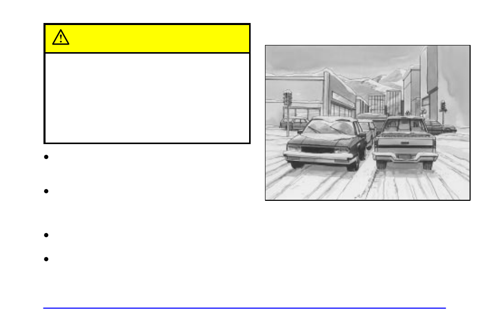 Winter driving, Caution | Oldsmobile 2002 Silhouette User Manual | Page 286 / 455