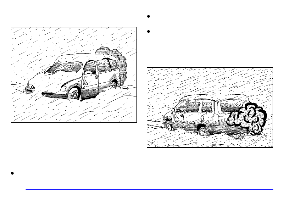 If you're caught in a blizzard | Oldsmobile 2002 Silhouette User Manual | Page 289 / 455