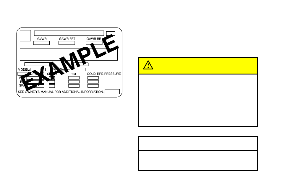 Loading your vehicle, Caution, Notice | Oldsmobile 2002 Silhouette User Manual | Page 293 / 455