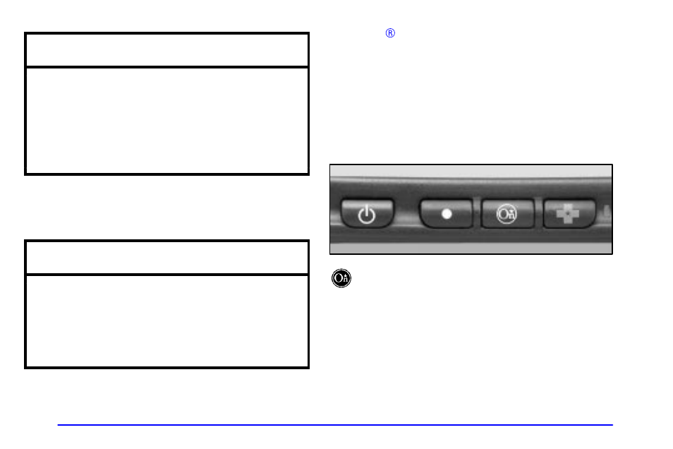 Onstar system (if equipped), Notice, Onstar | System (if equipped) | Oldsmobile 2002 Bravada User Manual | Page 124 / 393