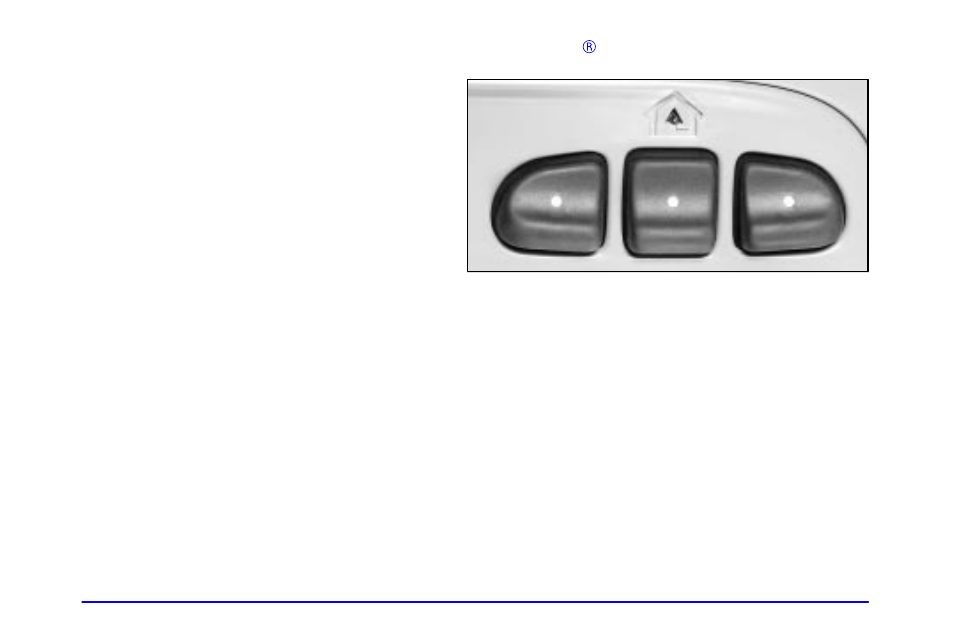 Sunroof (option), Homelink transmitter, Homelink | Transmitter | Oldsmobile 2002 Bravada User Manual | Page 128 / 393