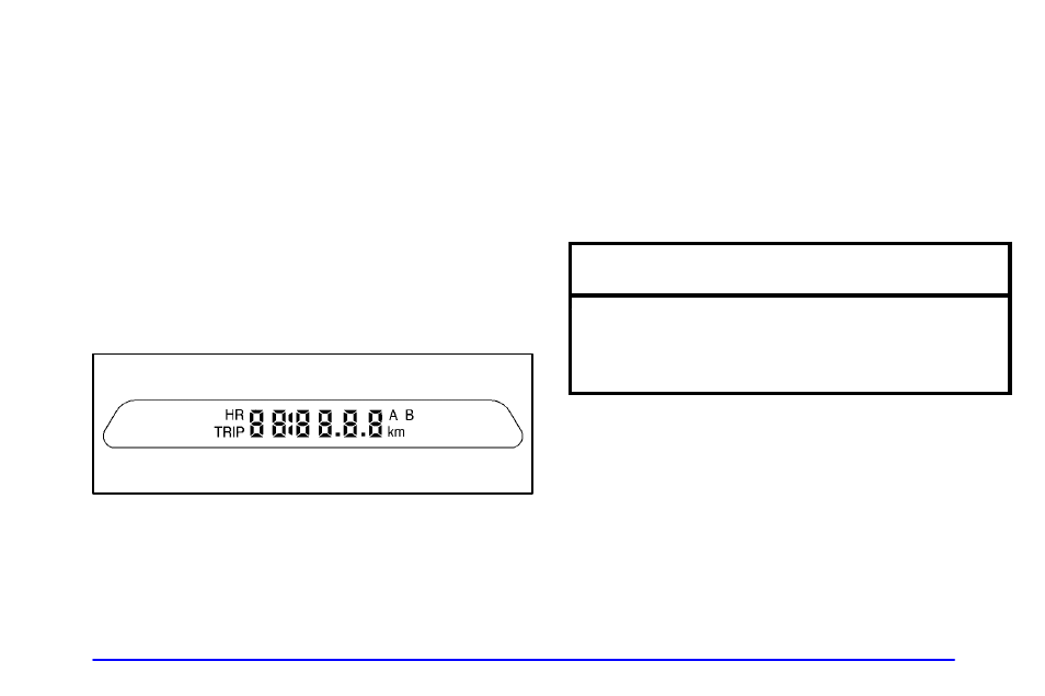 Speedometer and odometer, Trip odometer, Tachometer | Notice | Oldsmobile 2002 Bravada User Manual | Page 135 / 393