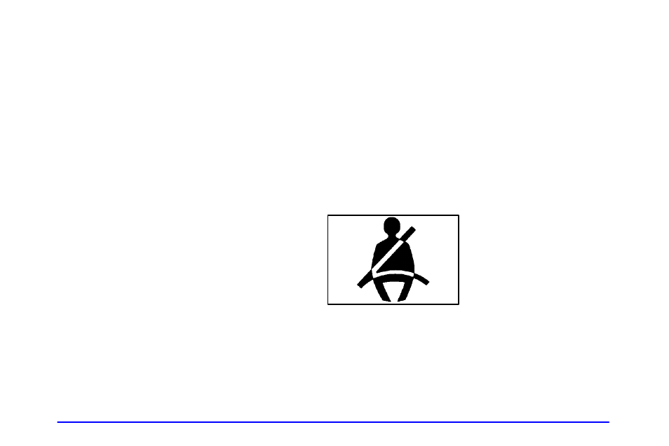 Warning lights, gages and indicators, Safety belt reminder light | Oldsmobile 2002 Bravada User Manual | Page 136 / 393