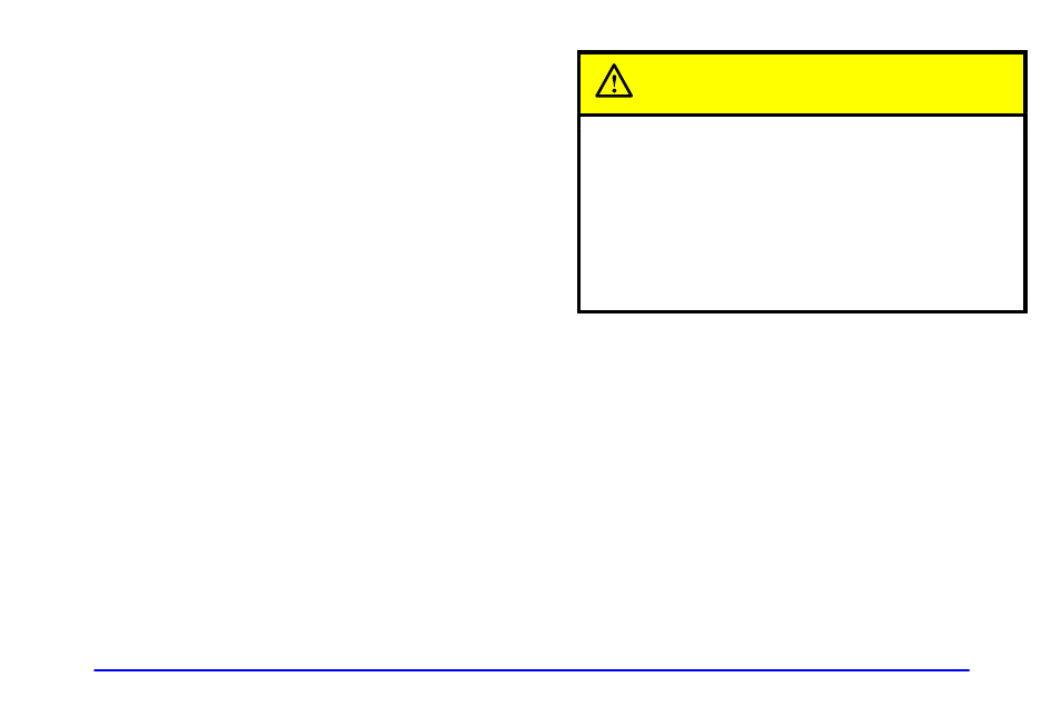 Driving in water, Caution | Oldsmobile 2002 Bravada User Manual | Page 230 / 393