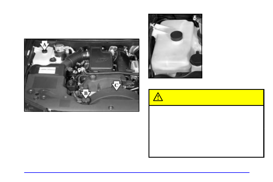 Cooling system, Caution | Oldsmobile 2002 Bravada User Manual | Page 268 / 393