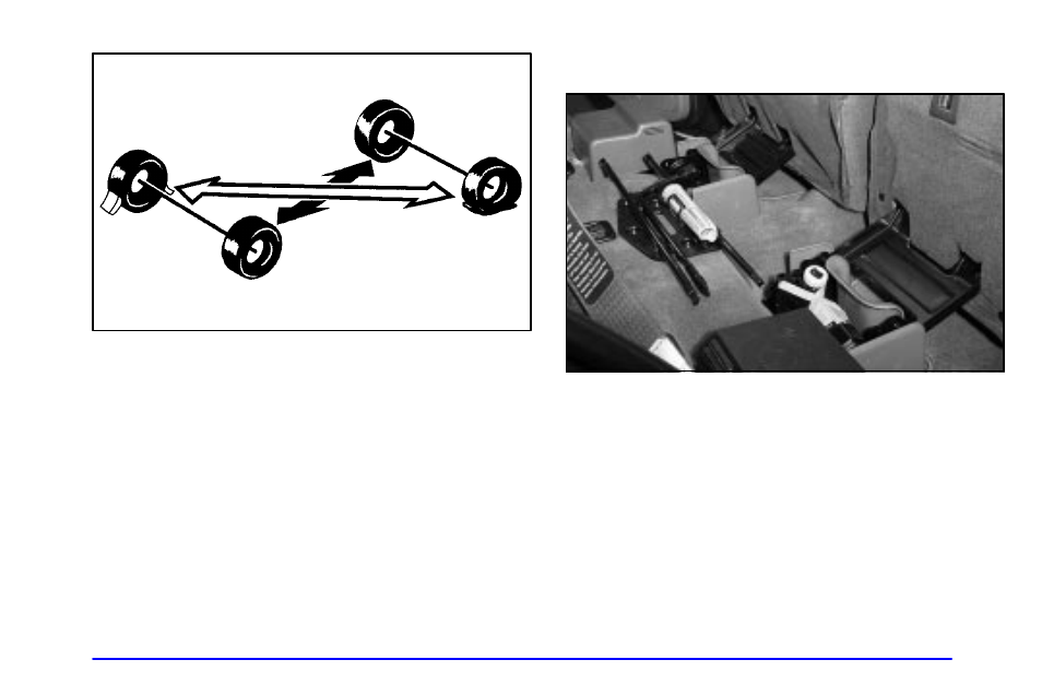 Removing the spare tire and tools | Oldsmobile 2002 Bravada User Manual | Page 276 / 393