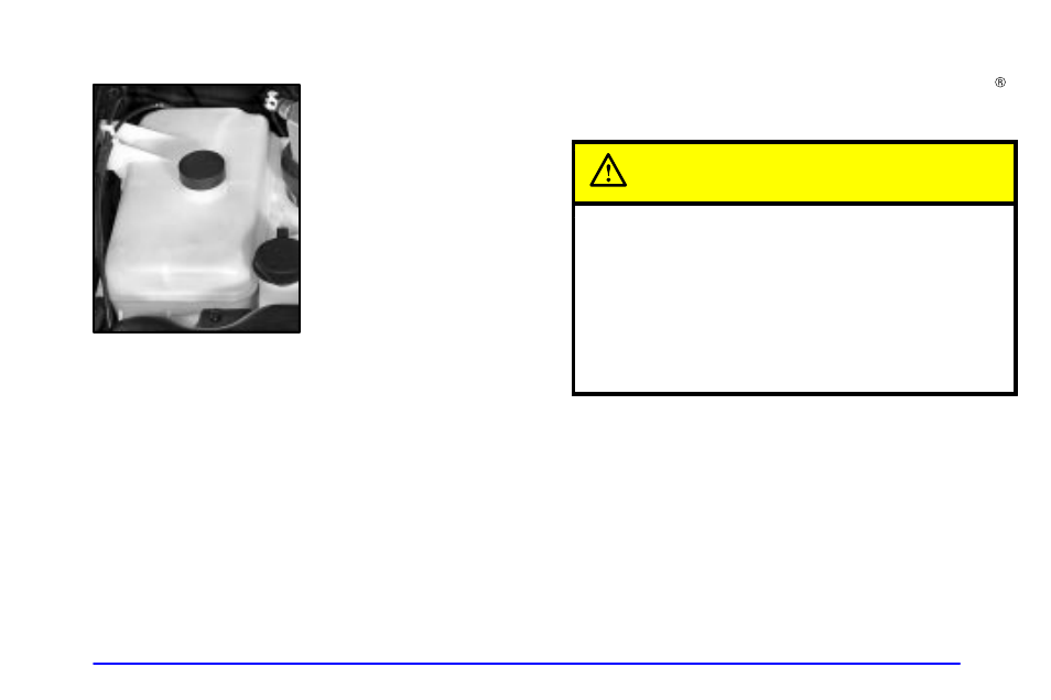 Checking coolant, Adding coolant, Caution | Oldsmobile 2002 Bravada User Manual | Page 314 / 393